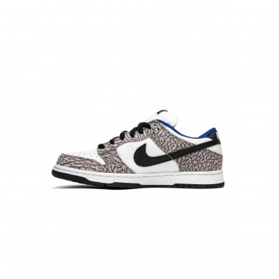 NIKE SUPREME × NIKE SB DUNK LOW WHITE CEMENT 304292-001