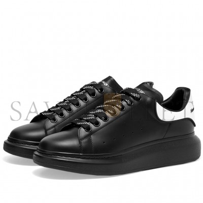 ALEXANDER MCQUEEN OVERSIZED RAISED-SOLE LEATHER TRAINERS 625156WHXMT1006