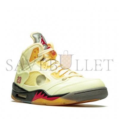 NIKE JORDAN 5 RETRO OFF-WHITE SAIL DH8565-100