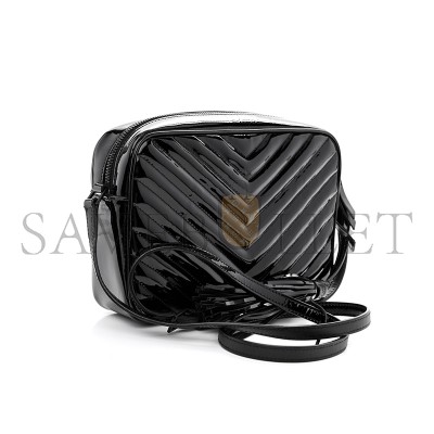 YSL LOU CAMERA BAG IN PATENT LEATHER 612544DV7081000 (23*16*6cm)
