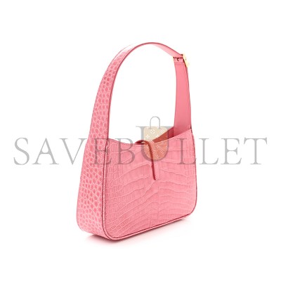 YSL LE 5 À 7 IN CROCODILE-EMBOSSED LEATHER 6572281542072 (23*16*6.5cm)