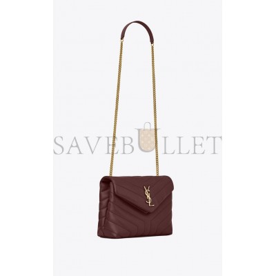 YSL LOULOU SMALL CHAIN BAG IN QUILTED &QUOT;Y&QUOT; LEATHER 494699DV7276475 (23*17*9cm)