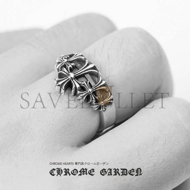 CHROME HEARTS CROSS CROWN RING CHROME HEARTS CROSS CROWN RING