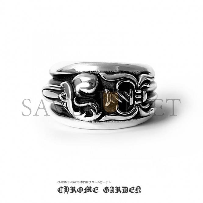 CHROME HEARTS DAGGER HEART RING CHROME HEARTS DAGGER HEART RING