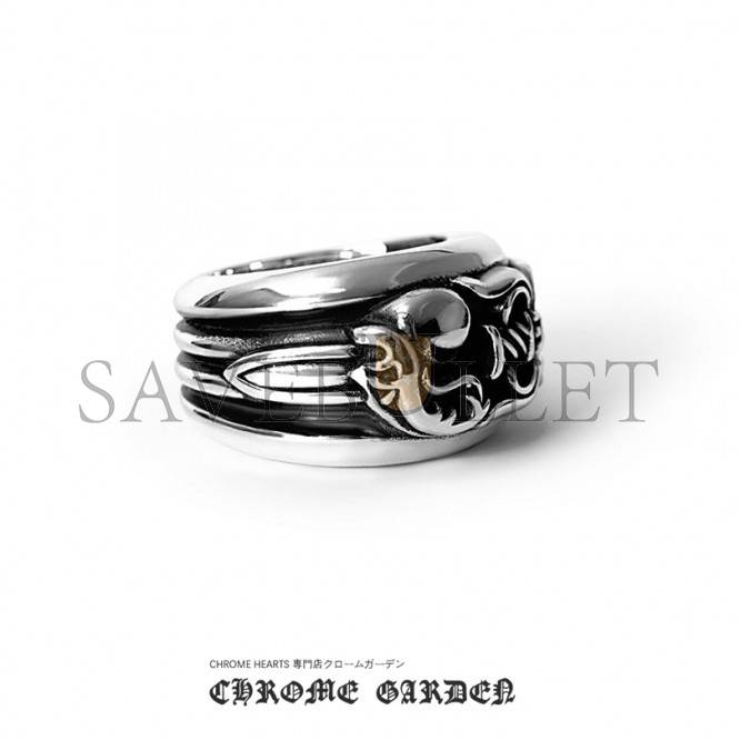 CHROME HEARTS DAGGER HEART RING CHROME HEARTS DAGGER HEART RING