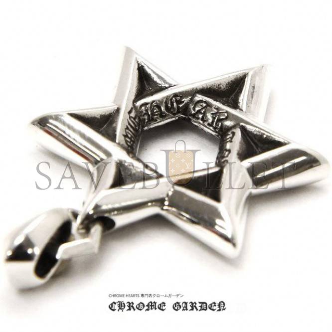 CHROME HEARTS SMALL STAR OF DAVID PENDANT(Pendant Only) CHROME HEARTS SMALL STAR OF DAVID PENDANT(Pendant Only)