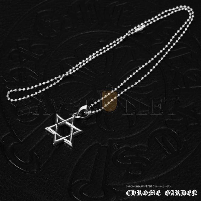 CHROME HEARTS SMALL STAR OF DAVID PENDANT(Pendant Only) CHROME HEARTS SMALL STAR OF DAVID PENDANT(Pendant Only)