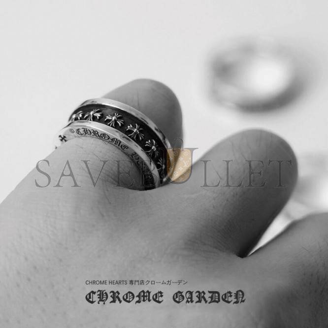 CHROME HEARTS TINY CH PLUS SPINNER RING CHROME HEARTS TINY CH PLUS SPINNER RING
