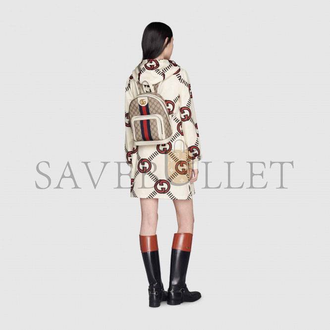 GUCCI OPHIDIA GG SUPREME BACKPACK 685769 (29*23*14cm) GUCCI OPHIDIA GG SUPREME BACKPACK 685769 (29*23*14cm)