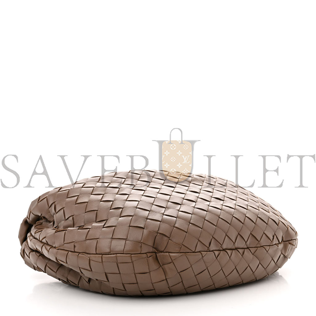 BOTTEGA VENETA NAPPA INTRECCIATO TEEN JODIE DARK TAUPE (33*23*5cm) BOTTEGA VENETA NAPPA INTRECCIATO TEEN JODIE DARK TAUPE (33*23*5cm)