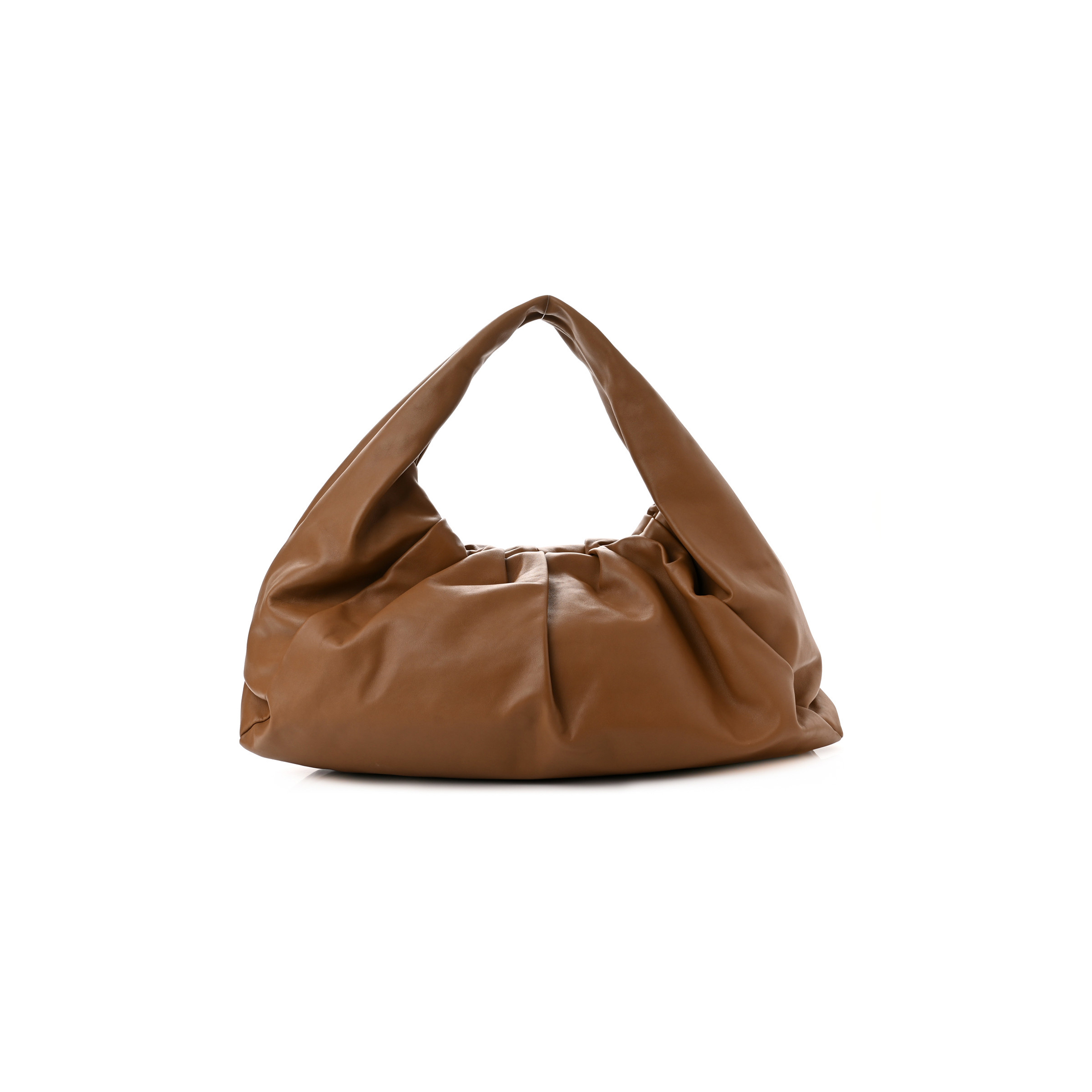 BOTTEGA VENETA SMOOTH BUTTER CALFSKIN LARGE THE SHOULDER POUCH TEAK (52*25*15cm) BOTTEGA VENETA SMOOTH BUTTER CALFSKIN LARGE THE SHOULDER POUCH TEAK (52*25*15cm)