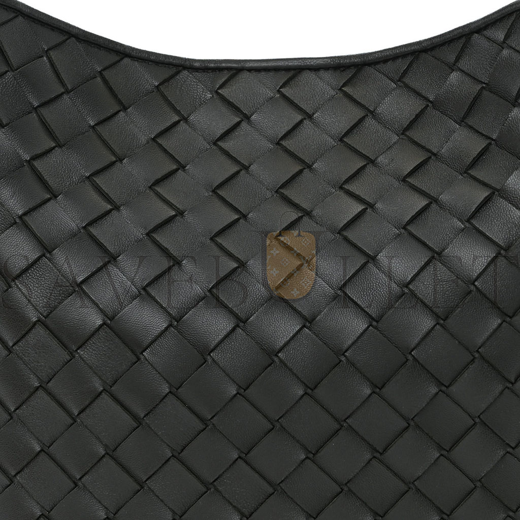 BOTTEGA VENETA NAPPA INTRECCIATO SARDINE BAG BLACK (36*23*4cm) BOTTEGA VENETA NAPPA INTRECCIATO SARDINE BAG BLACK (36*23*4cm)