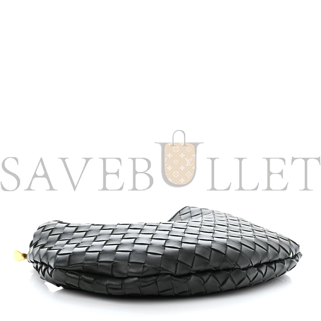 BOTTEGA VENETA NAPPA INTRECCIATO SARDINE BAG BLACK (36*23*4cm) BOTTEGA VENETA NAPPA INTRECCIATO SARDINE BAG BLACK (36*23*4cm)