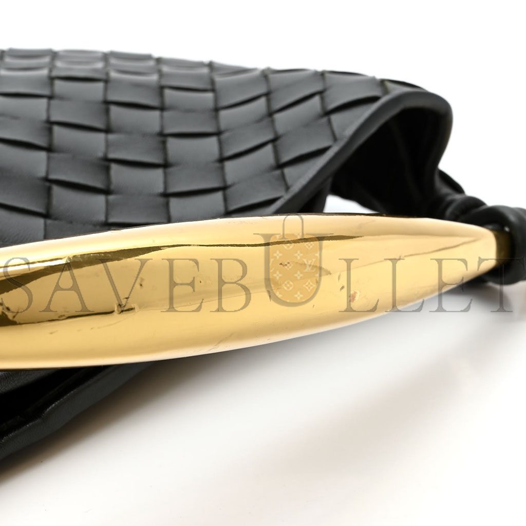 BOTTEGA VENETA NAPPA INTRECCIATO SARDINE BAG BLACK (36*23*4cm) BOTTEGA VENETA NAPPA INTRECCIATO SARDINE BAG BLACK (36*23*4cm)