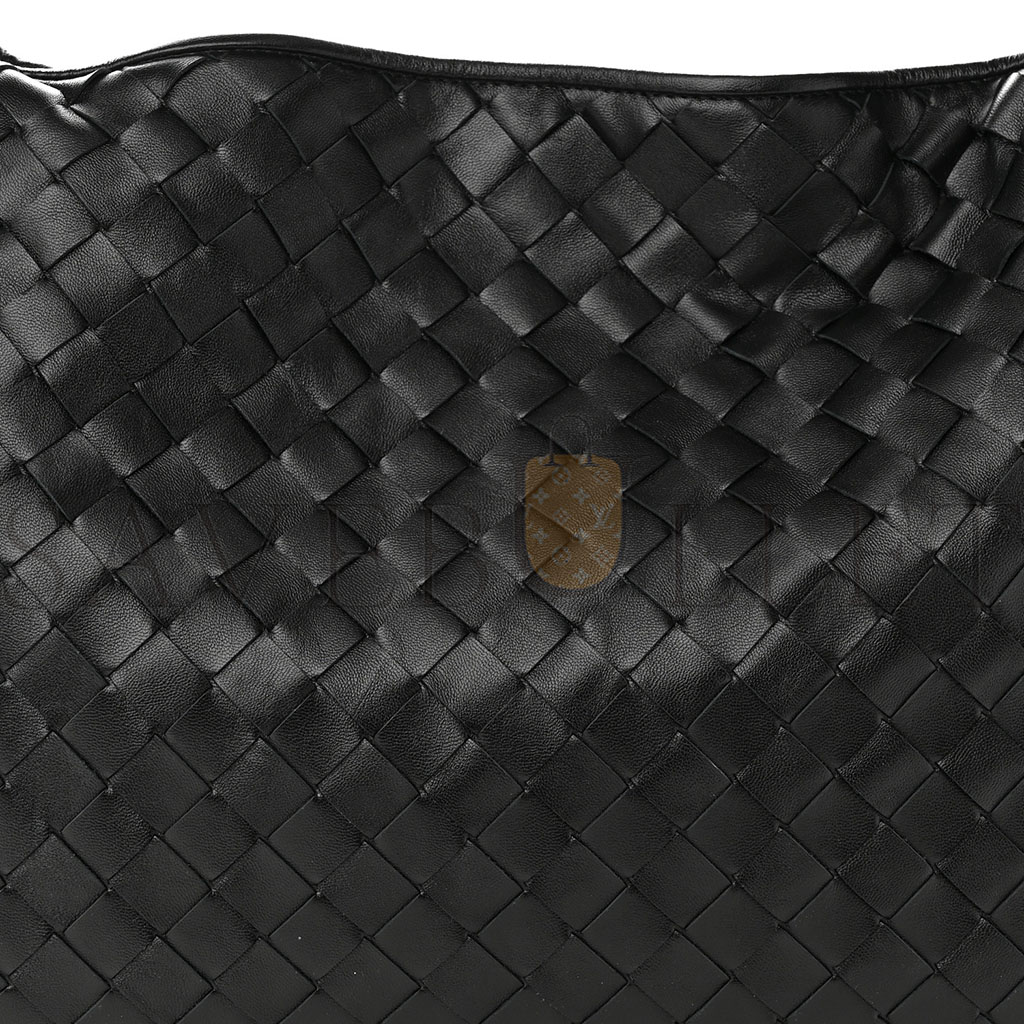 BOTTEGA VENETA NAPPA INTRECCIATO SMALL HOP BLACK (45*29*4cm) BOTTEGA VENETA NAPPA INTRECCIATO SMALL HOP BLACK (45*29*4cm)