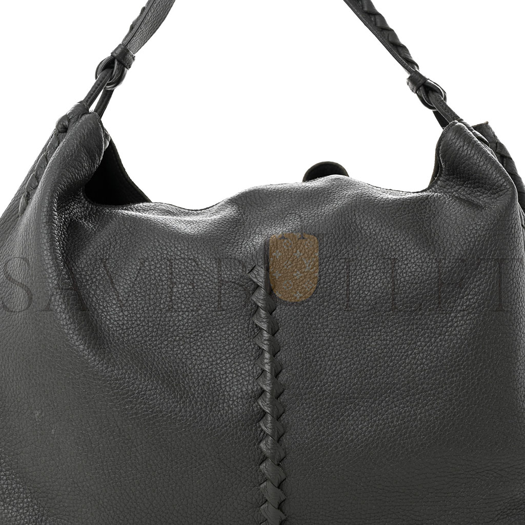 BOTTEGA VENETA CERVO DEERSKIN HOBO GREY 1426292 (41*30*22cm) BOTTEGA VENETA CERVO DEERSKIN HOBO GREY 1426292 (41*30*22cm)