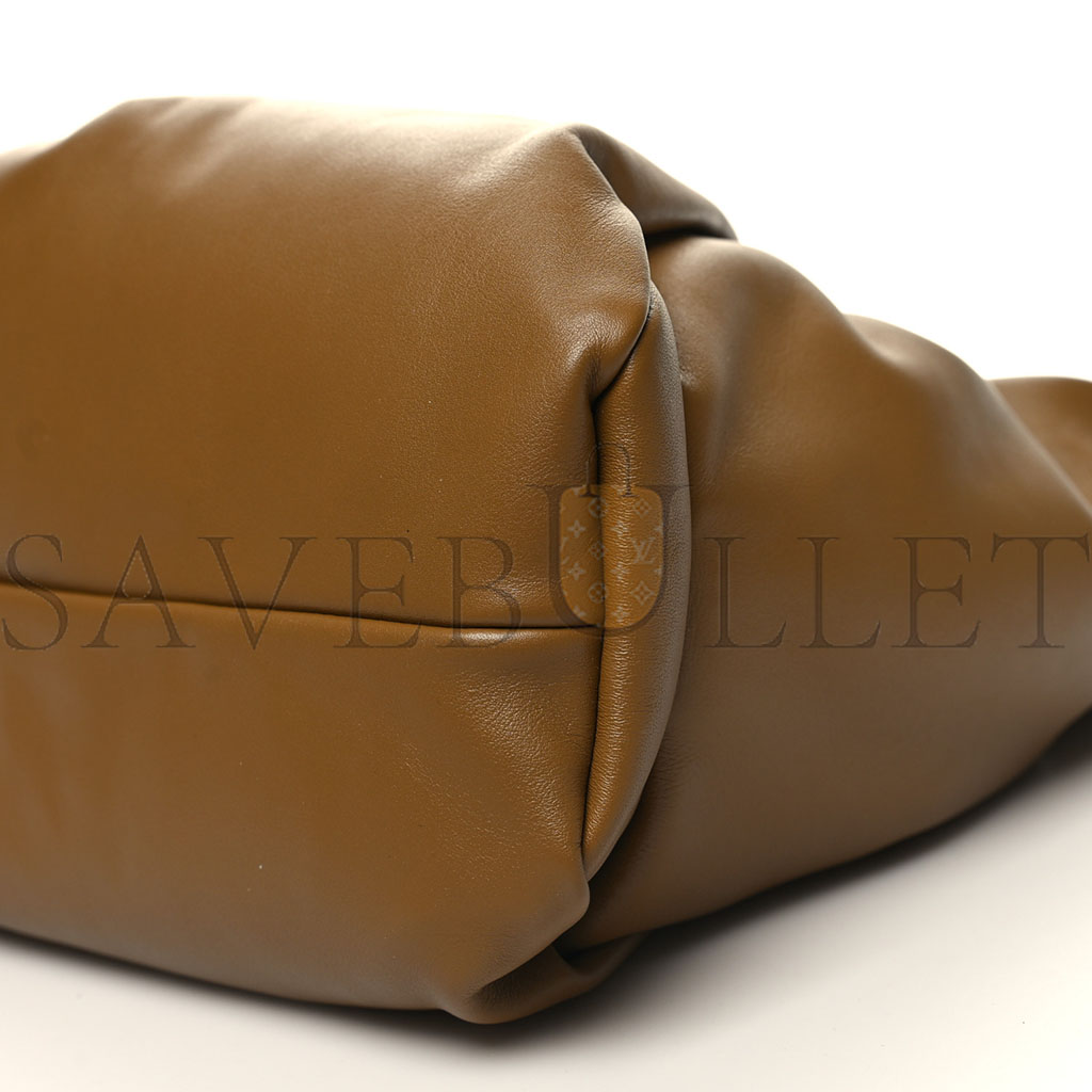 BOTTEGA VENETA SMOOTH BUTTER CALFSKIN SMALL THE SHOULDER POUCH MOUTARDE (40*29*8cm) BOTTEGA VENETA SMOOTH BUTTER CALFSKIN SMALL THE SHOULDER POUCH MOUTARDE (40*29*8cm)