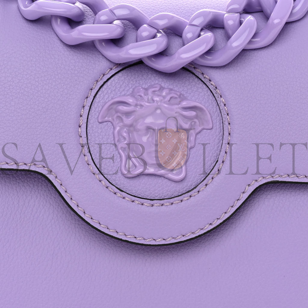VERSACE GRAINED CALFSKIN CANVAS HOUNDSTOOTH SMALL LA MEDUSA TOP HANDLE BAG PINK MULTICOLOR (20*18*10cm) VERSACE GRAINED CALFSKIN CANVAS HOUNDSTOOTH SMALL LA MEDUSA TOP HANDLE BAG PINK MULTICOLOR (20*18*10cm)