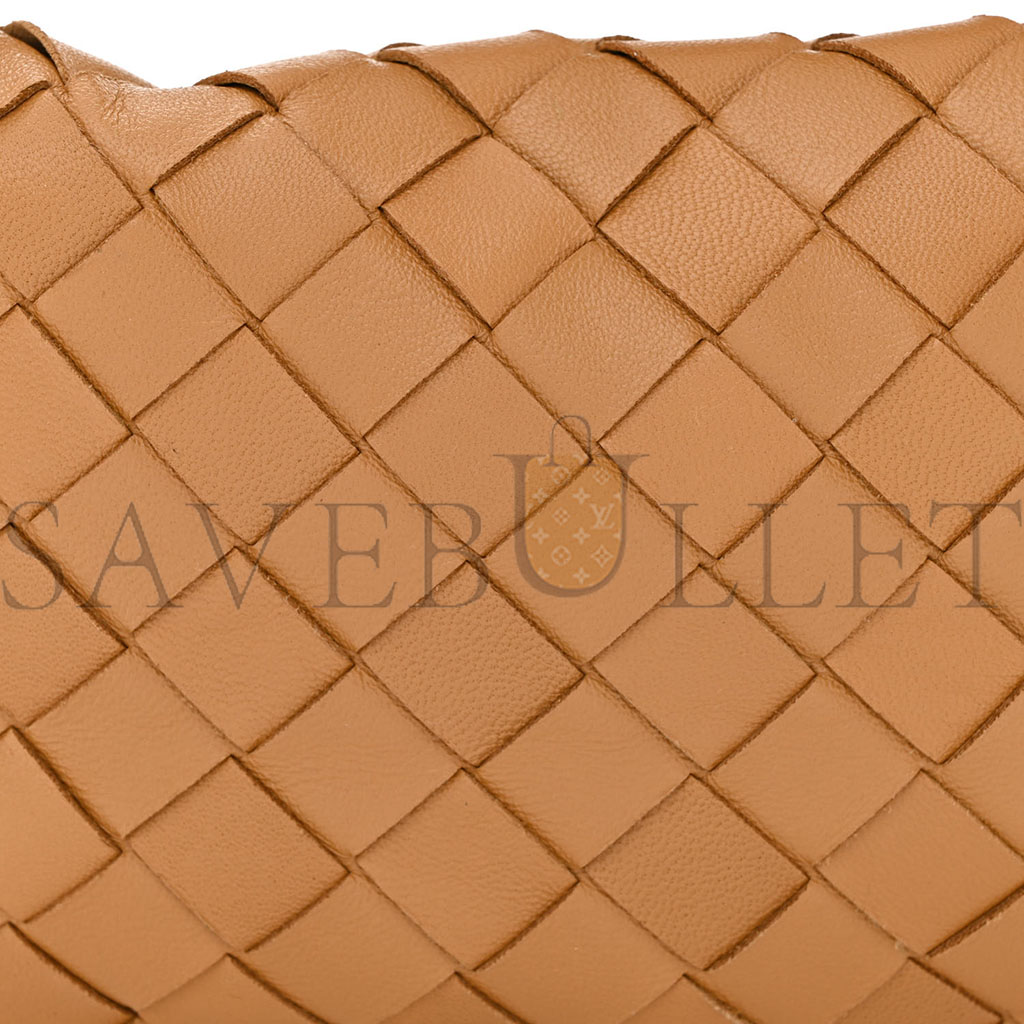 BOTTEGA VENETA NAPPA INTRECCIATO MINI JODIE CARAMEL (23*13*5cm) BOTTEGA VENETA NAPPA INTRECCIATO MINI JODIE CARAMEL (23*13*5cm)