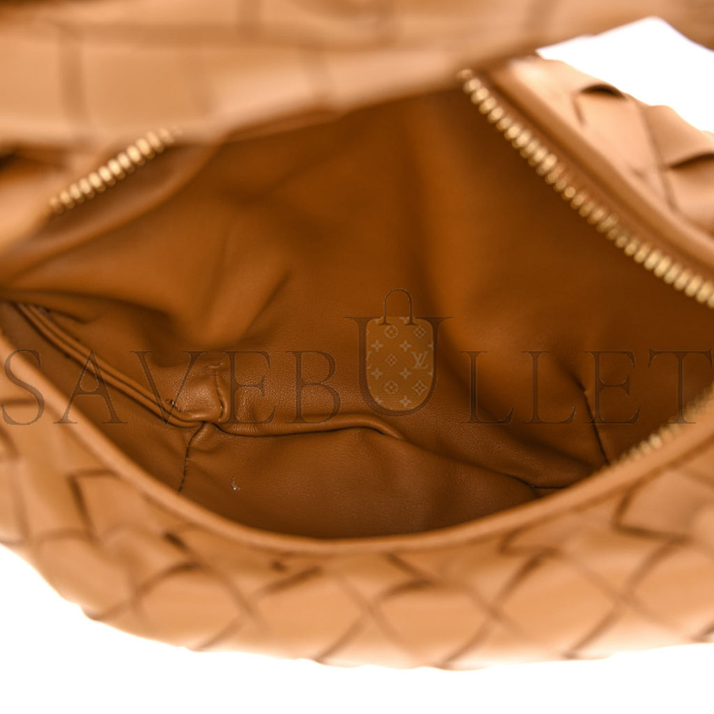 BOTTEGA VENETA NAPPA INTRECCIATO MINI JODIE CARAMEL (23*13*5cm) BOTTEGA VENETA NAPPA INTRECCIATO MINI JODIE CARAMEL (23*13*5cm)