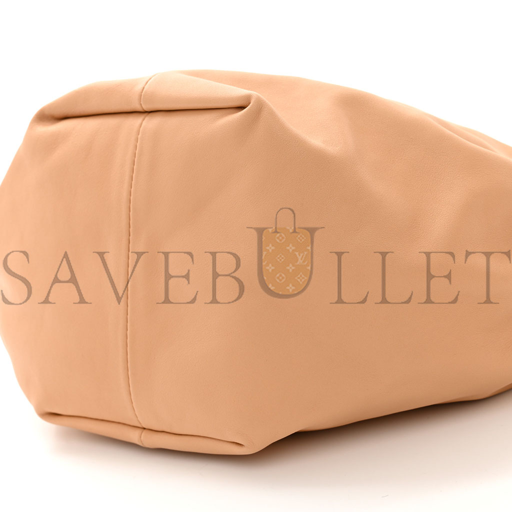 BOTTEGA VENETA CALFSKIN TEEN DOUBLE KNOT HOBO ALMOND (34*22*14cm) BOTTEGA VENETA CALFSKIN TEEN DOUBLE KNOT HOBO ALMOND (34*22*14cm)