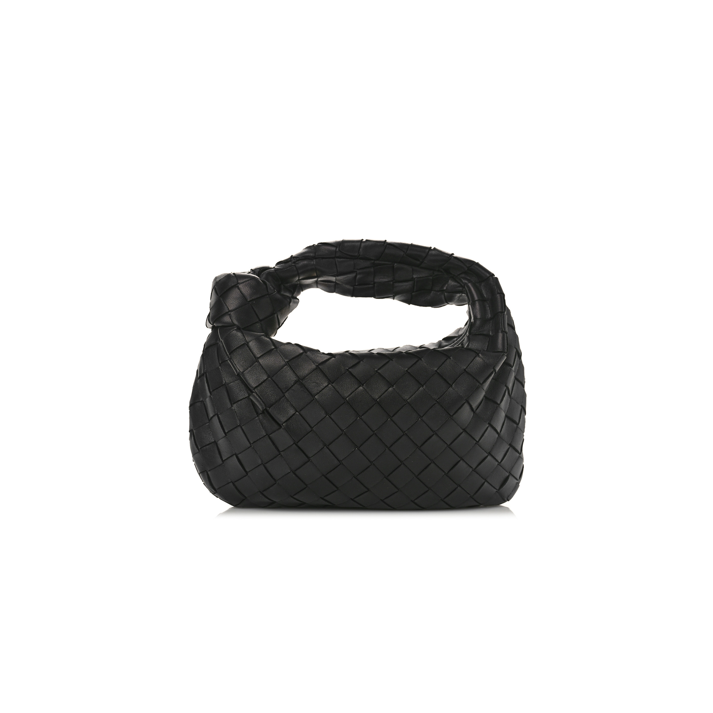 BOTTEGA VENETA NAPPA INTRECCIATO MINI JODIE BLACK (25*13*7cm) BOTTEGA VENETA NAPPA INTRECCIATO MINI JODIE BLACK (25*13*7cm)