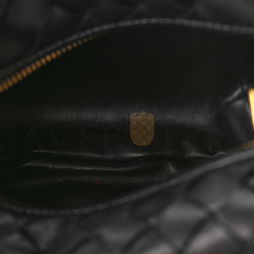 BOTTEGA VENETA NAPPA INTRECCIATO MINI JODIE BLACK (25*13*7cm) BOTTEGA VENETA NAPPA INTRECCIATO MINI JODIE BLACK (25*13*7cm)