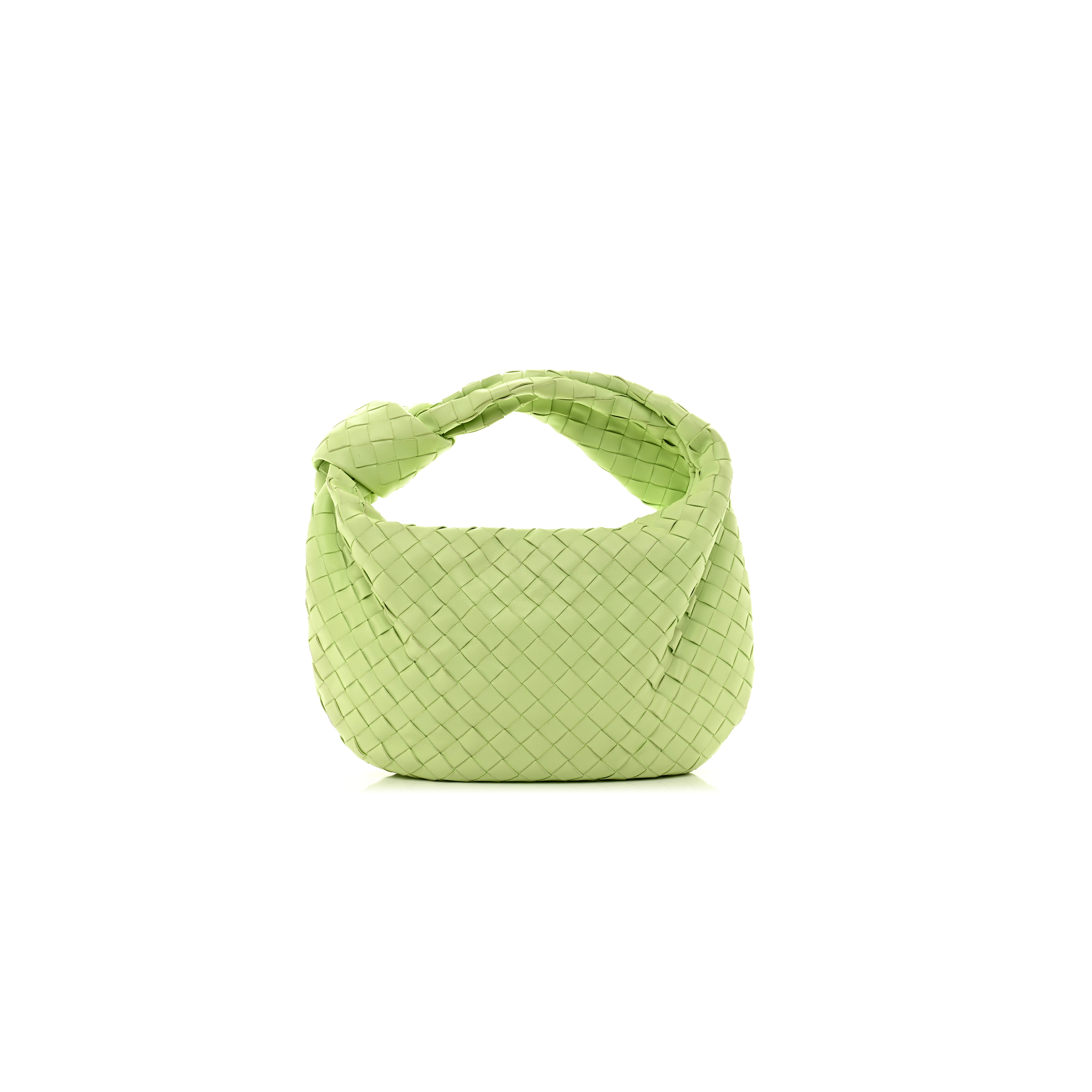 BOTTEGA VENETA NAPPA INTRECCIATO TEEN JODIE HOBO PISTACHIO (34*21*9cm) BOTTEGA VENETA NAPPA INTRECCIATO TEEN JODIE HOBO PISTACHIO (34*21*9cm)