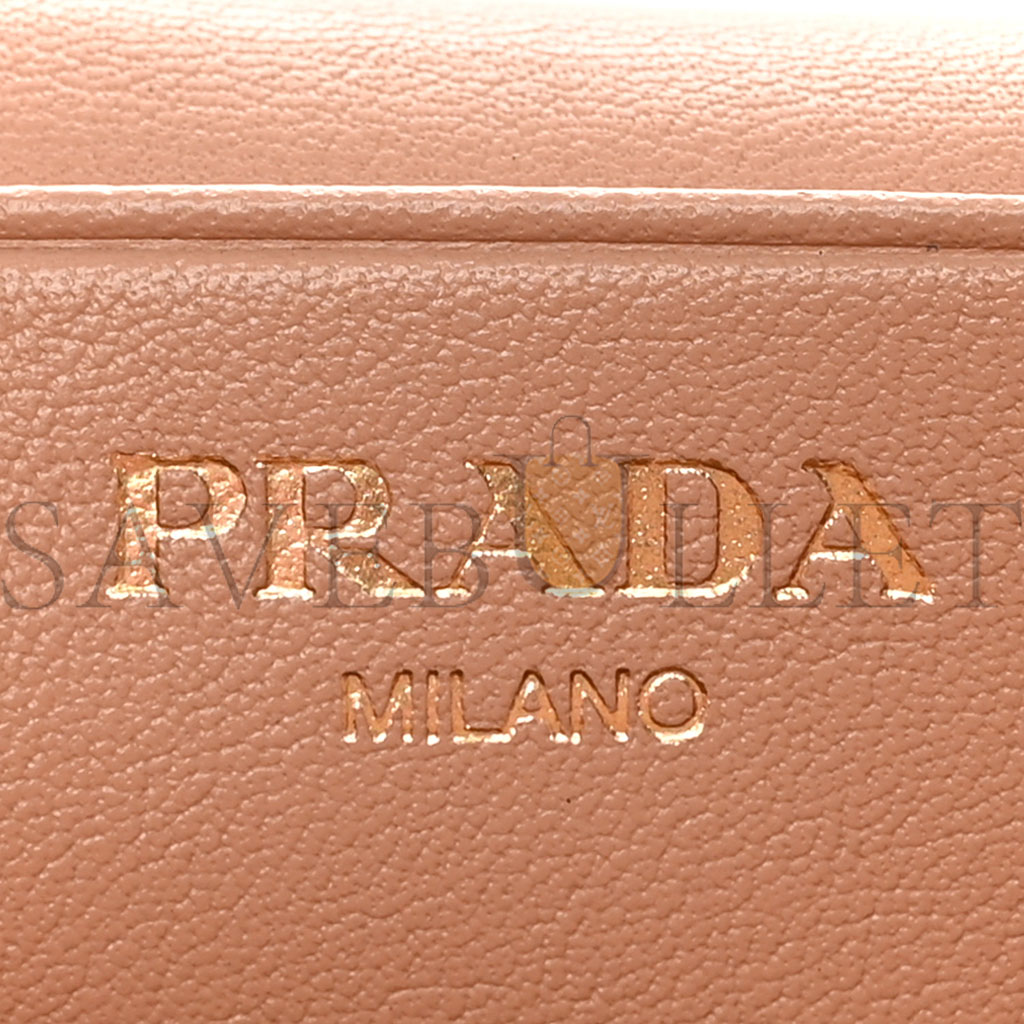 PRADA VITELLO MOVE CARD HOLDER CAMMEO (11*9*3cm) PRADA VITELLO MOVE CARD HOLDER CAMMEO (11*9*3cm)