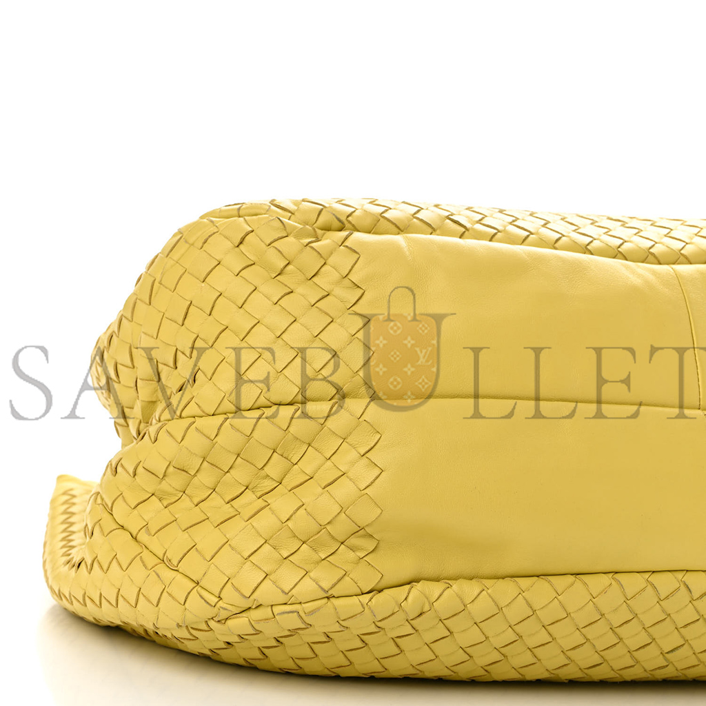 BOTTEGA VENETA NAPPA INTRECCIATO LARGE CAMPANA BUTTERCUP (39*24*17cm) BOTTEGA VENETA NAPPA INTRECCIATO LARGE CAMPANA BUTTERCUP (39*24*17cm)