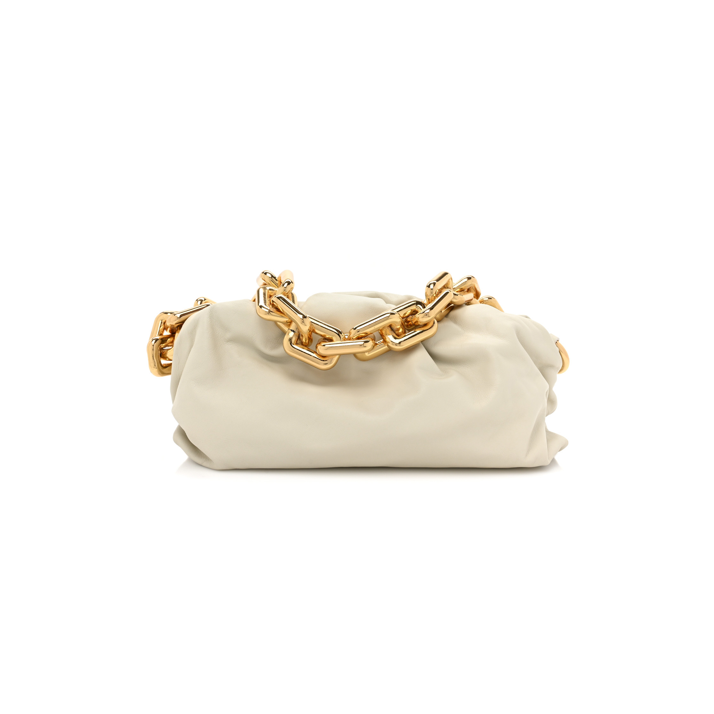 BOTTEGA VENETA CALFSKIN THE POUCH CHAIN PLASTER (30*17*10cm) BOTTEGA VENETA CALFSKIN THE POUCH CHAIN PLASTER (30*17*10cm)