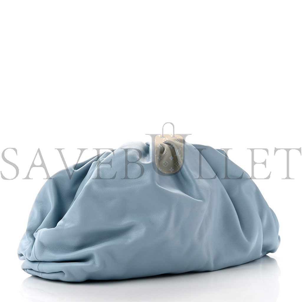 BOTTEGA VENETA SMOOTH BUTTER CALF THE POUCH OVERSIZED CLUTCH ICE (37*17*9cm) BOTTEGA VENETA SMOOTH BUTTER CALF THE POUCH OVERSIZED CLUTCH ICE (37*17*9cm)