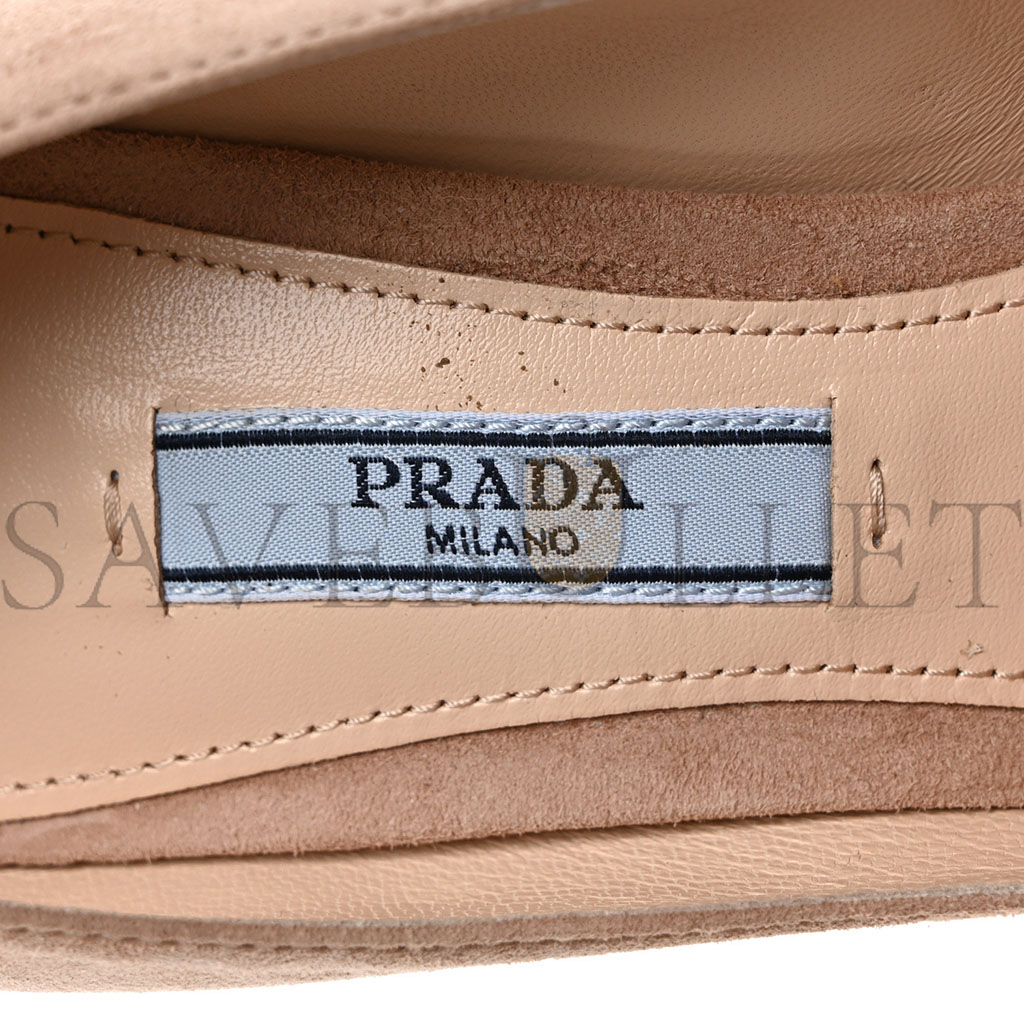PRADA CAMOSCIO 65MM PUMPS 36 BIEGE PRADA CAMOSCIO 65MM PUMPS 36 BIEGE