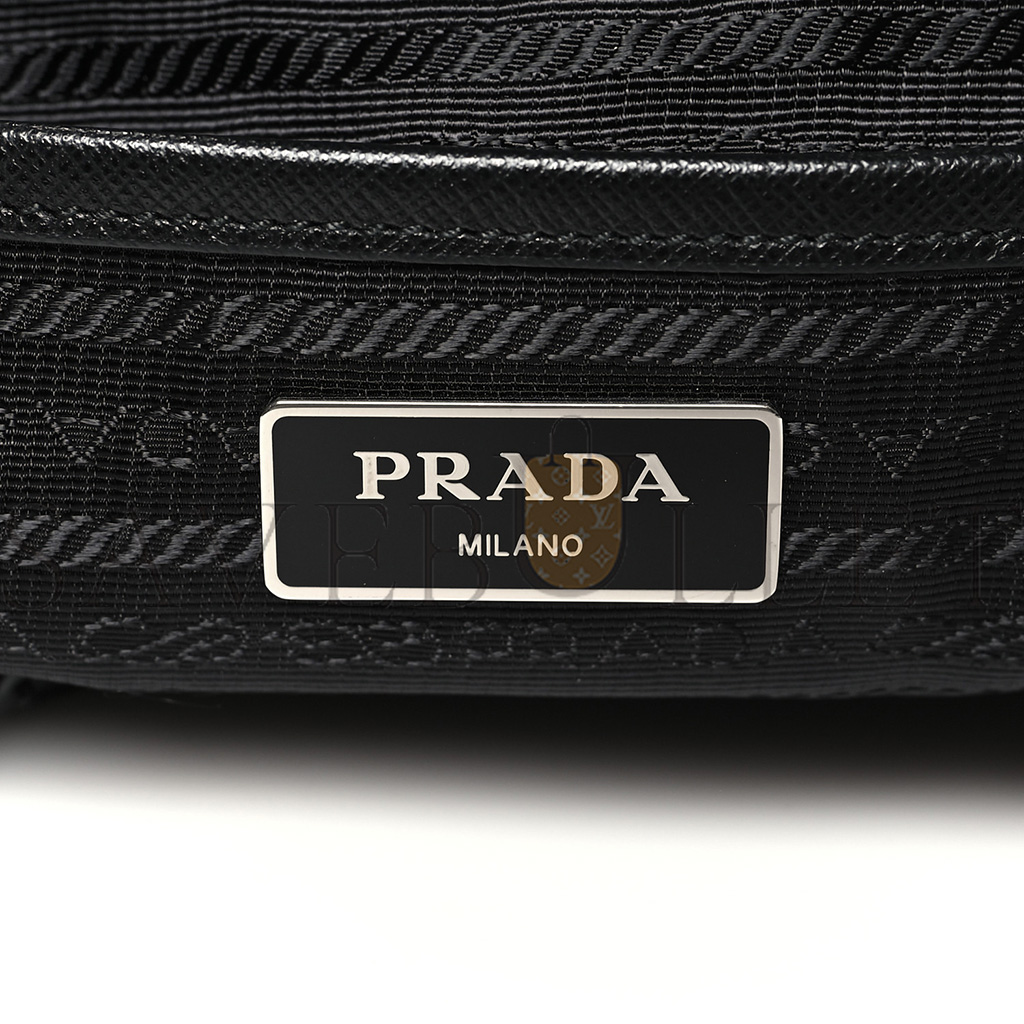 PRADA NYLON VELA MEDIUM BACKPACK BLACK (29*29*14cm) PRADA NYLON VELA MEDIUM BACKPACK BLACK (29*29*14cm)