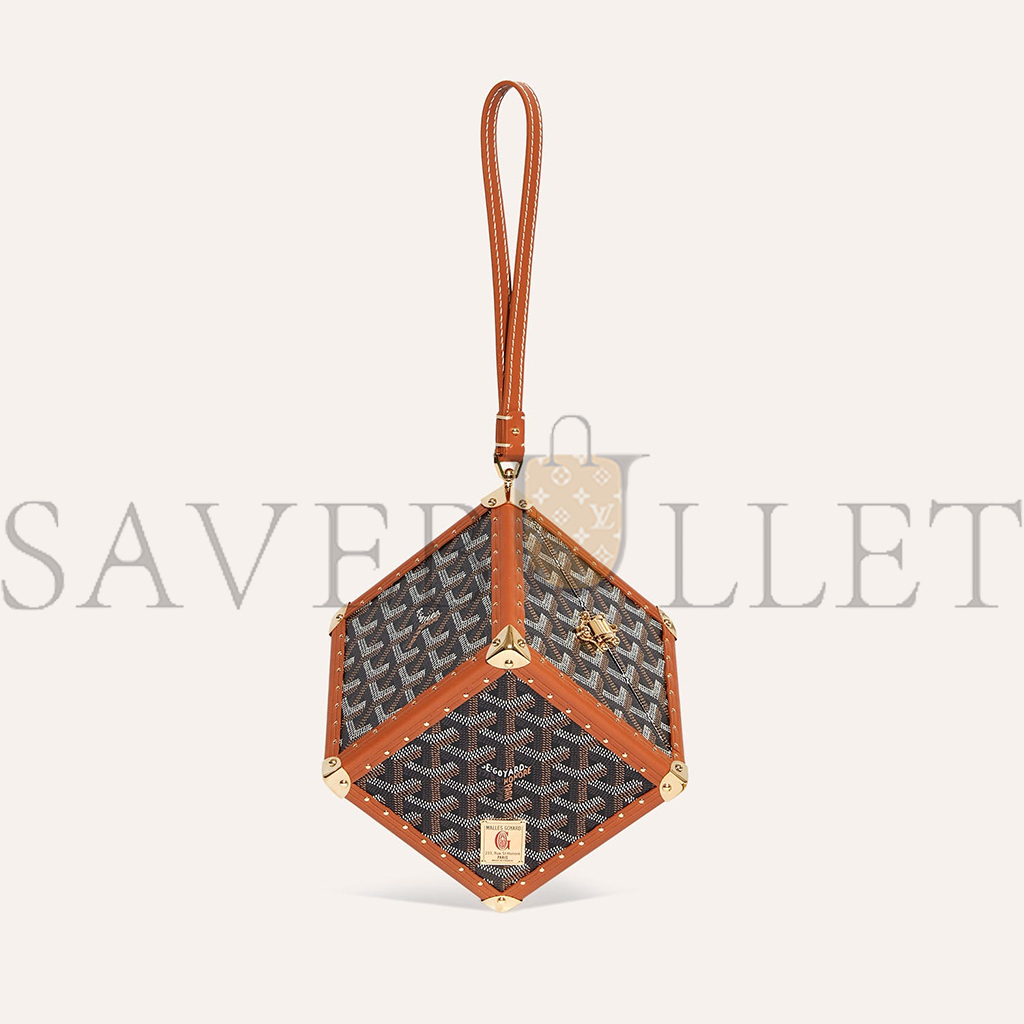 GOYARD DÉ TRUNK BAG SAMADEPMLTY01CL03O (12.5*12.5*12.5cm)