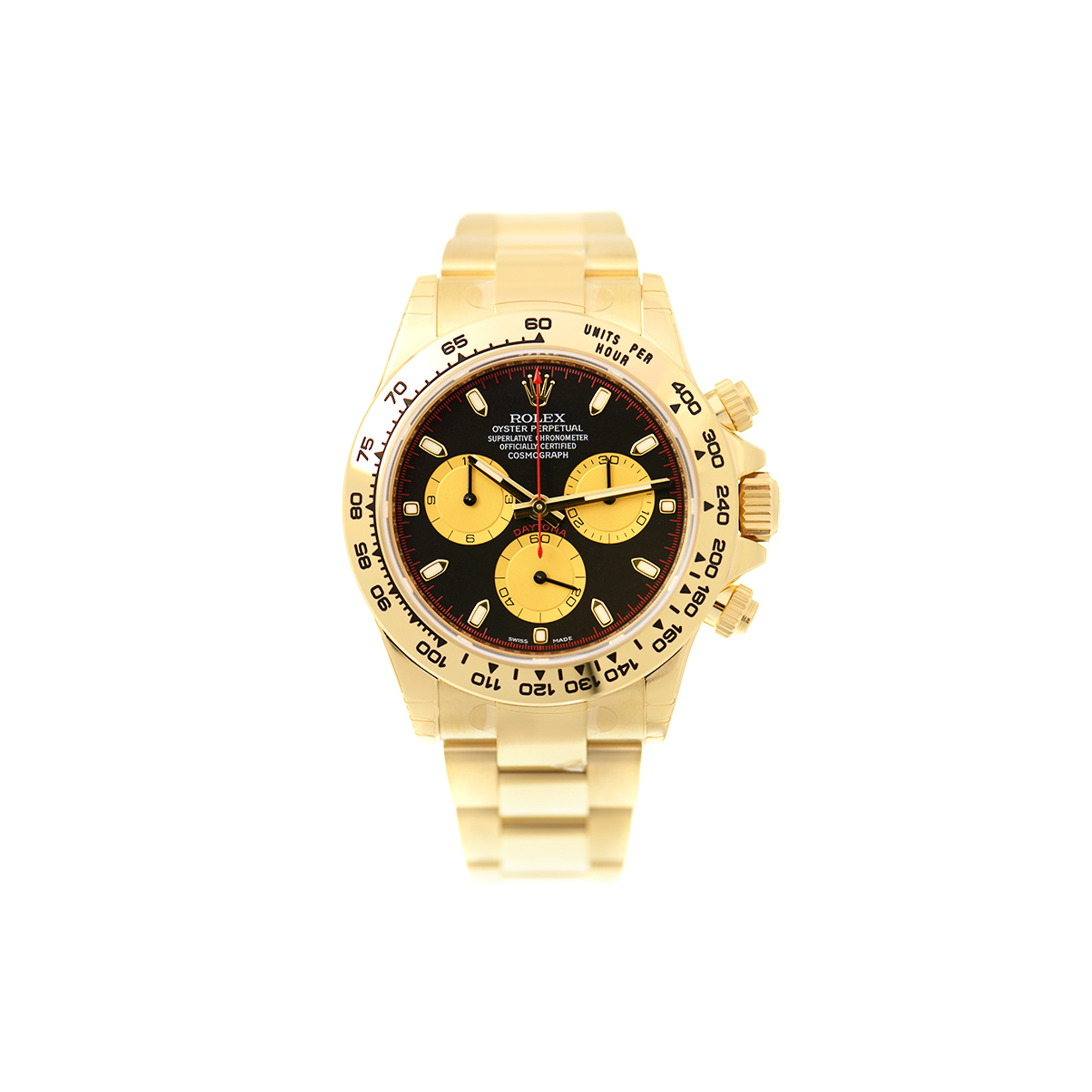 ROLEX DAYTONA 40MM WATCH 116508-0009 