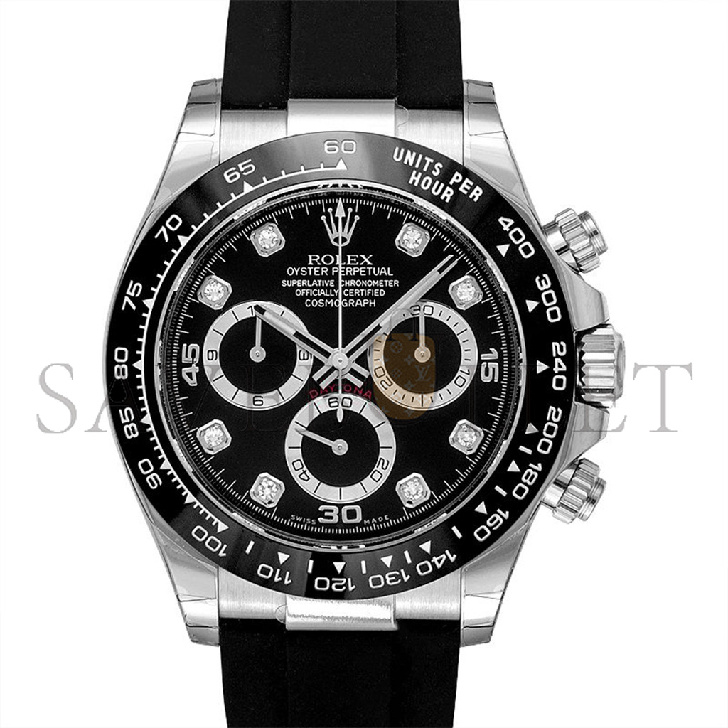 ROLEX DAYTON BLACK DIAL 40MM WATCH 116519LN-0025