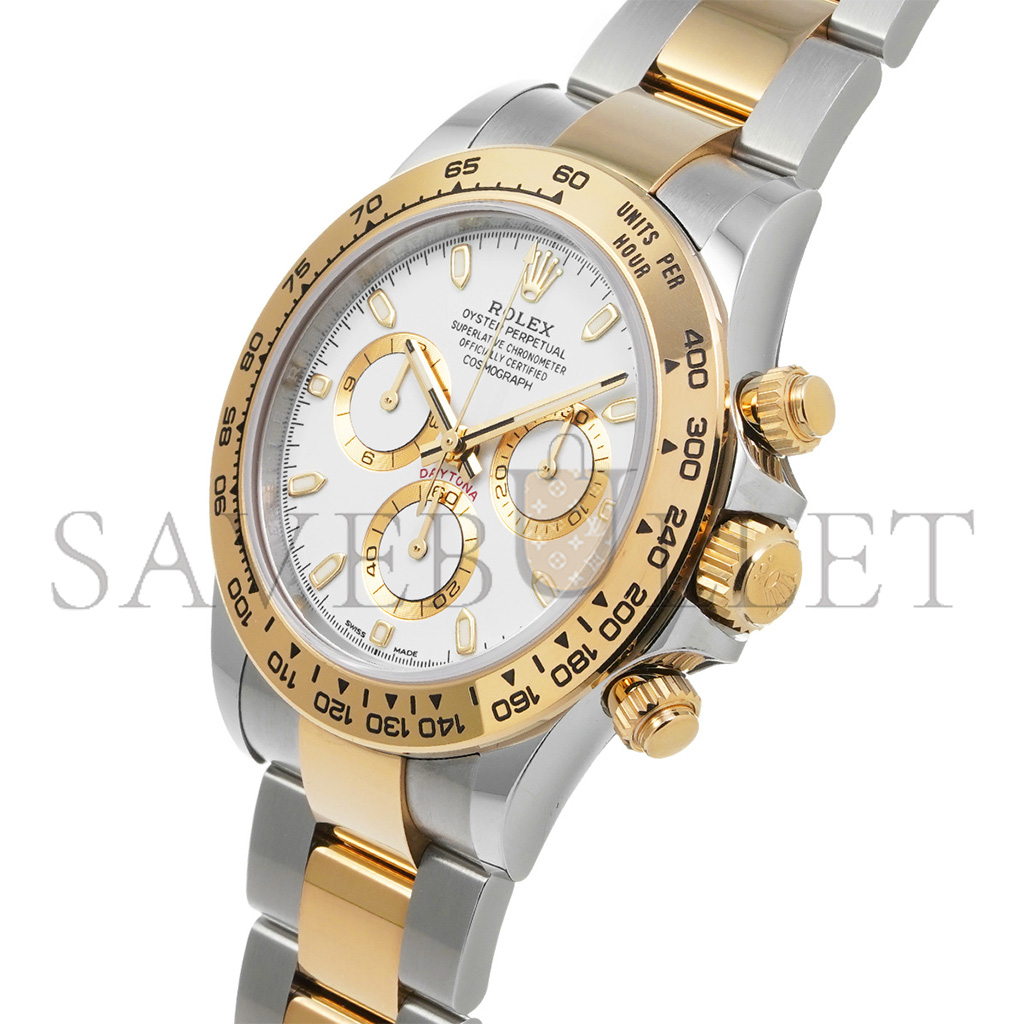 ROLEX DAYTONA TWO TONE WHITE DIAL WATCH 116503