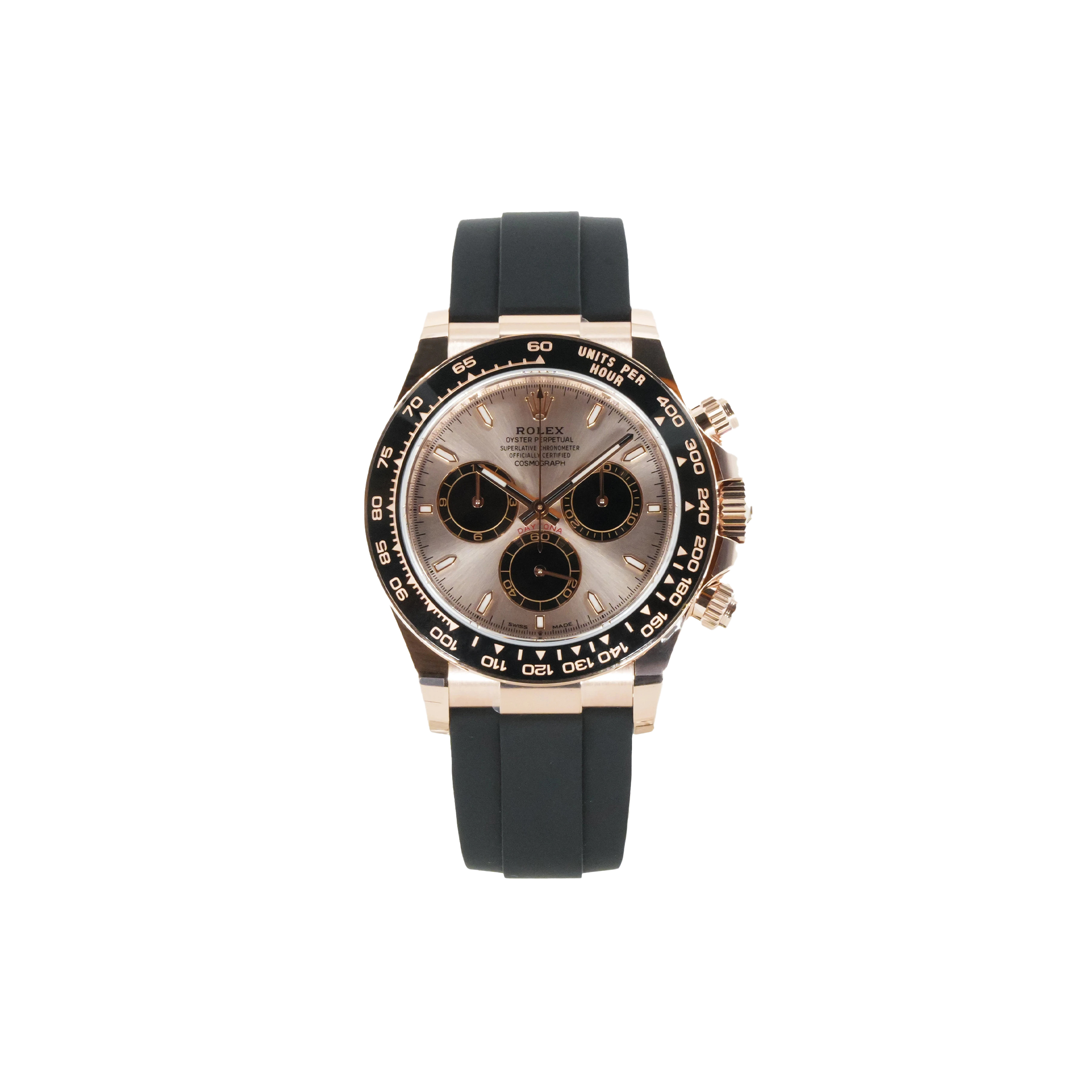 ROLEX DAYTONA SUNDUST & BRIGHT BLACK DIAL 40MM WATCH 126515LN-0006