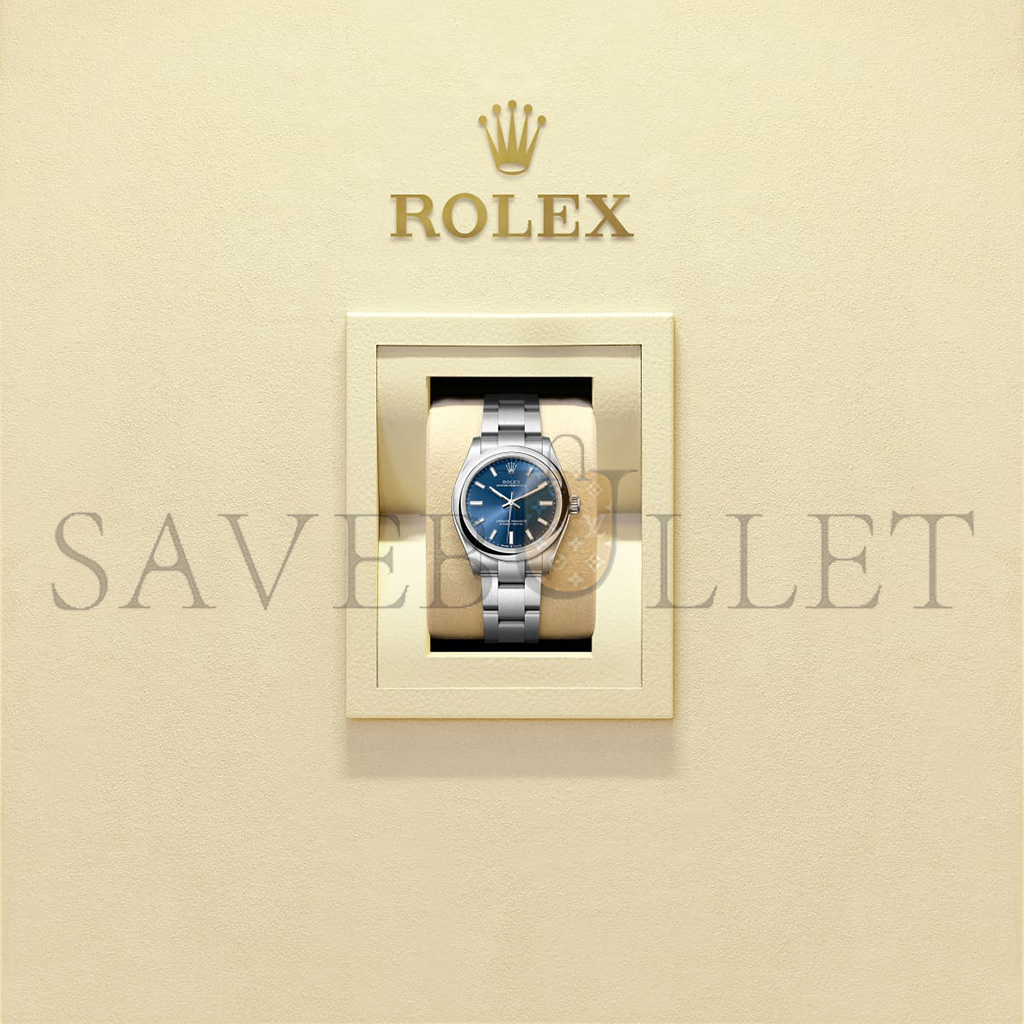 ROLEX OYSTER PERPETUAL 31 OYSTER, 31 MM, OYSTERSTEEL WATCH 277200-0003 ROLEX OYSTER PERPETUAL 31 OYSTER, 31 MM, OYSTERSTEEL WATCH 277200-0003