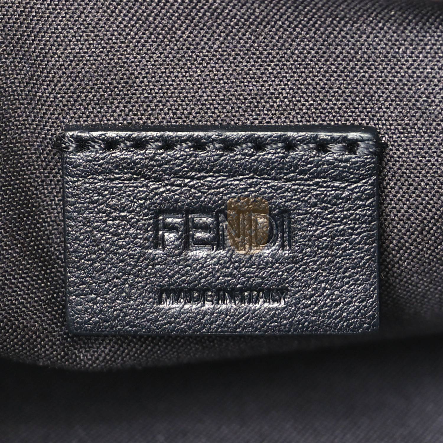 FENDI VITELLO SOFT F IS FENDI BI-COLOR FF 1974 EMBOSSED ENVELOPE WALLET ON CHAIN WITH POUCHES MAYA BLACK (21*12*3cm) FENDI VITELLO SOFT F IS FENDI BI-COLOR FF 1974 EMBOSSED ENVELOPE WALLET ON CHAIN WITH POUCHES MAYA BLACK (21*12*3cm)