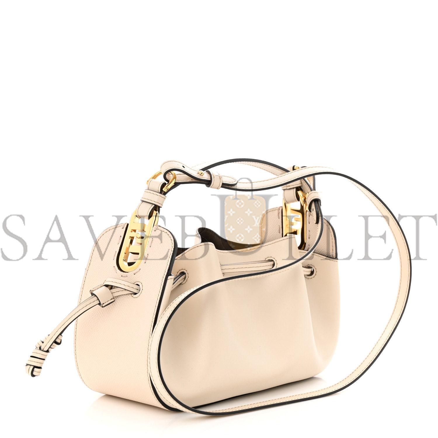 FENDI VITELLO LIBERTY GRANATA MINI POMODORINO BAG CAMELIA (23*13*9cm) FENDI VITELLO LIBERTY GRANATA MINI POMODORINO BAG CAMELIA (23*13*9cm)