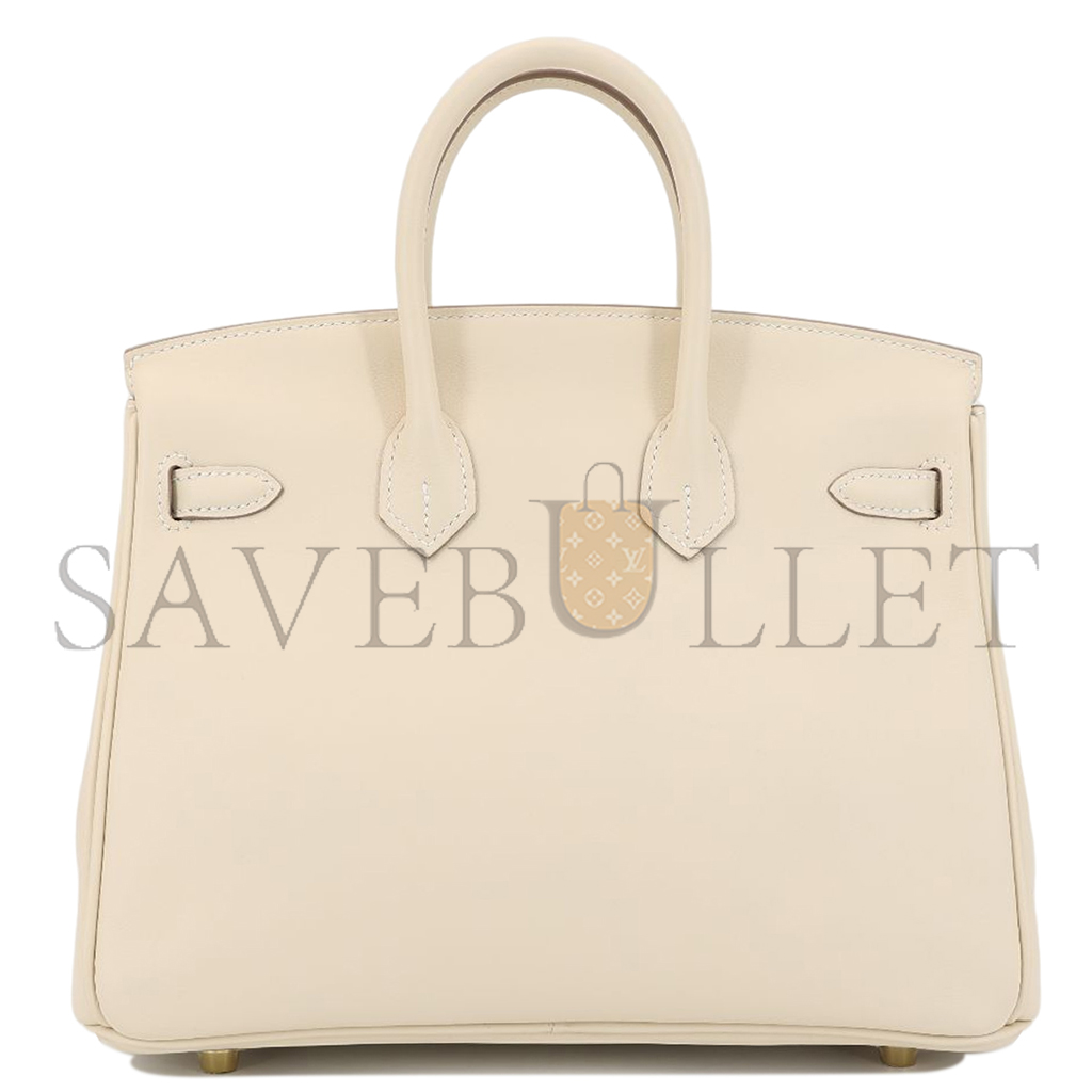 HERMES BIRKIN TOUCH 25 MATTE CROCODILE LEATHER SILVER BUCKLE 10088357 (25*20*13cm)