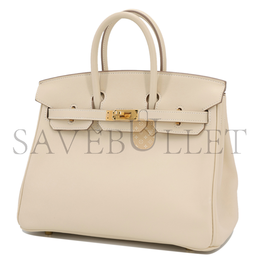 HERMES BIRKIN TOUCH 25 MATTE CROCODILE LEATHER SILVER BUCKLE 10088357 (25*20*13cm)