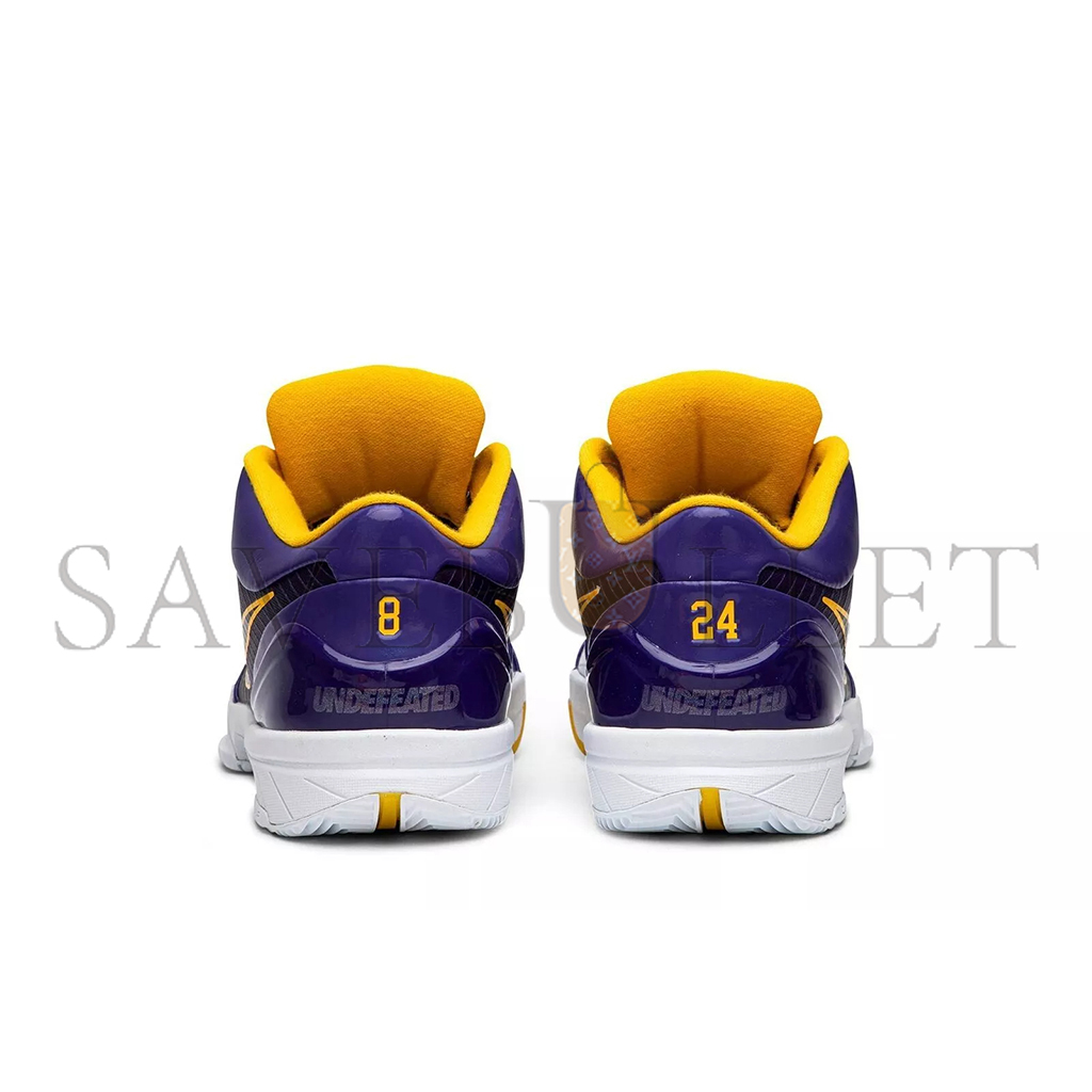 NIKE KOBE 4 PROTRO UNDEFEATED LOS ANGELES LAKERS CQ3869-500