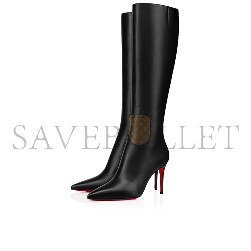CHRISTIAN LOUBOUTIN KATE BOTTA 85 MM BOOTS-CALF LEATHER-BLACK-WOMEN 3211152BK01