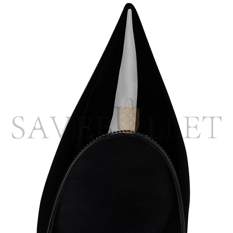 CHRISTIAN LOUBOUTIN MISS Z 60 MM PUMPS-PATENT CALF LEATHER-BLACK-WOMEN 1250938B439