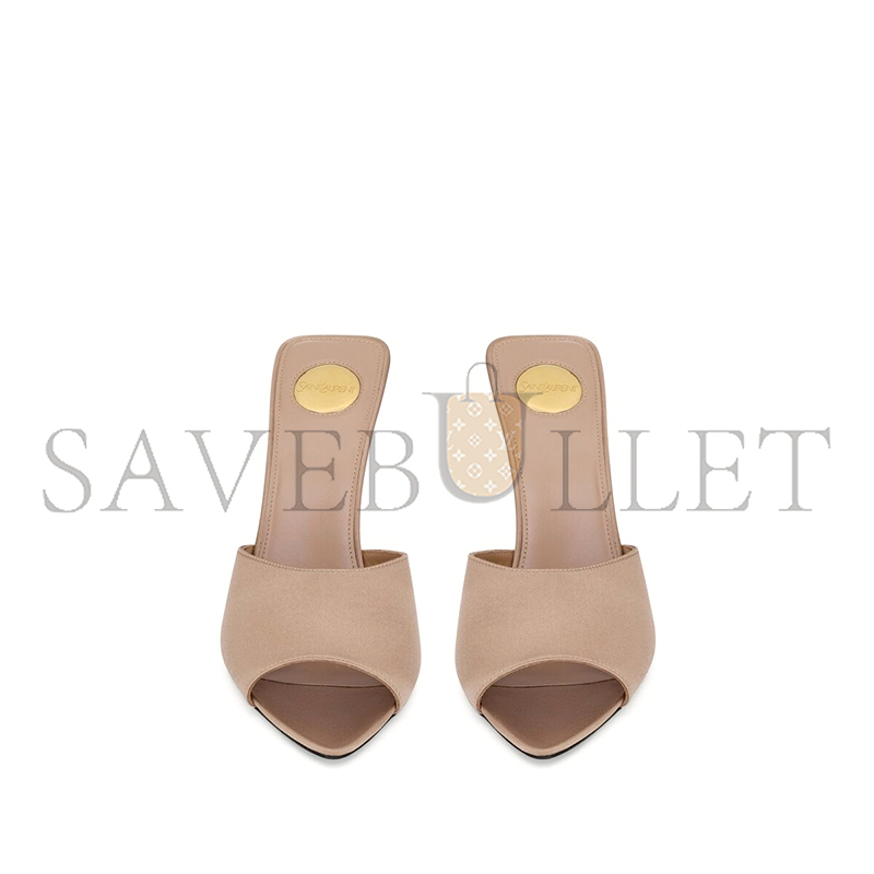 YSL ROMY MULES IN SATIN CREPE 8092299QN002731
