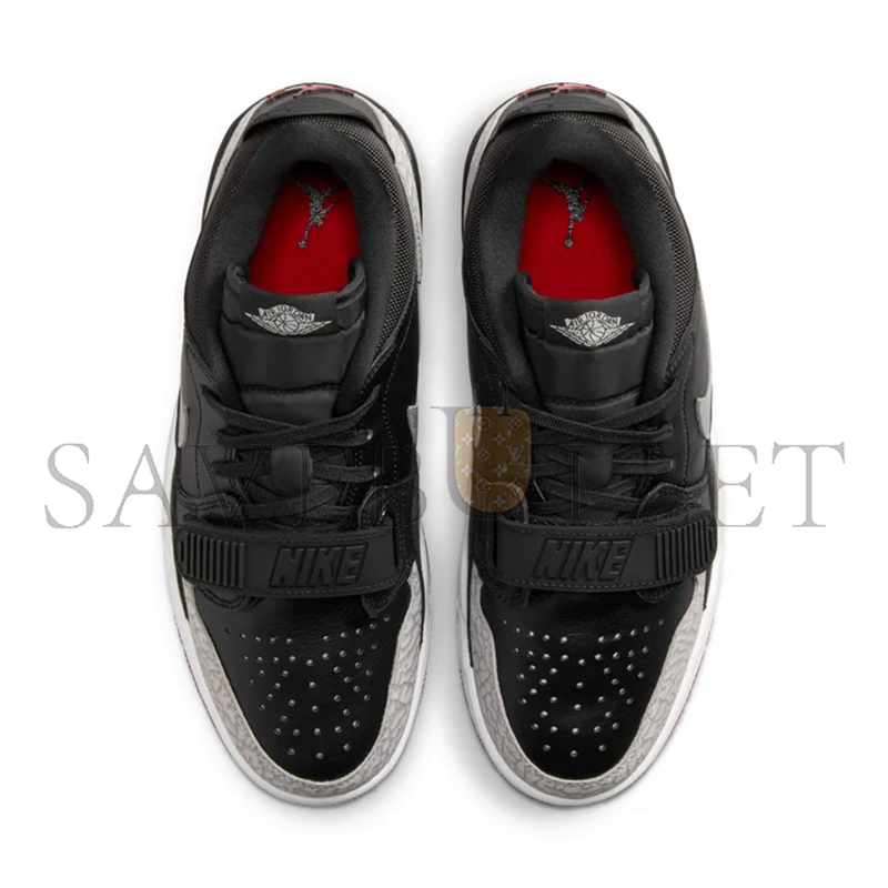 NIKE AIR JORDAN LEGACY 312 LOW BLACK CEMENT FQ7827-006 NIKE AIR JORDAN LEGACY 312 LOW BLACK CEMENT FQ7827-006