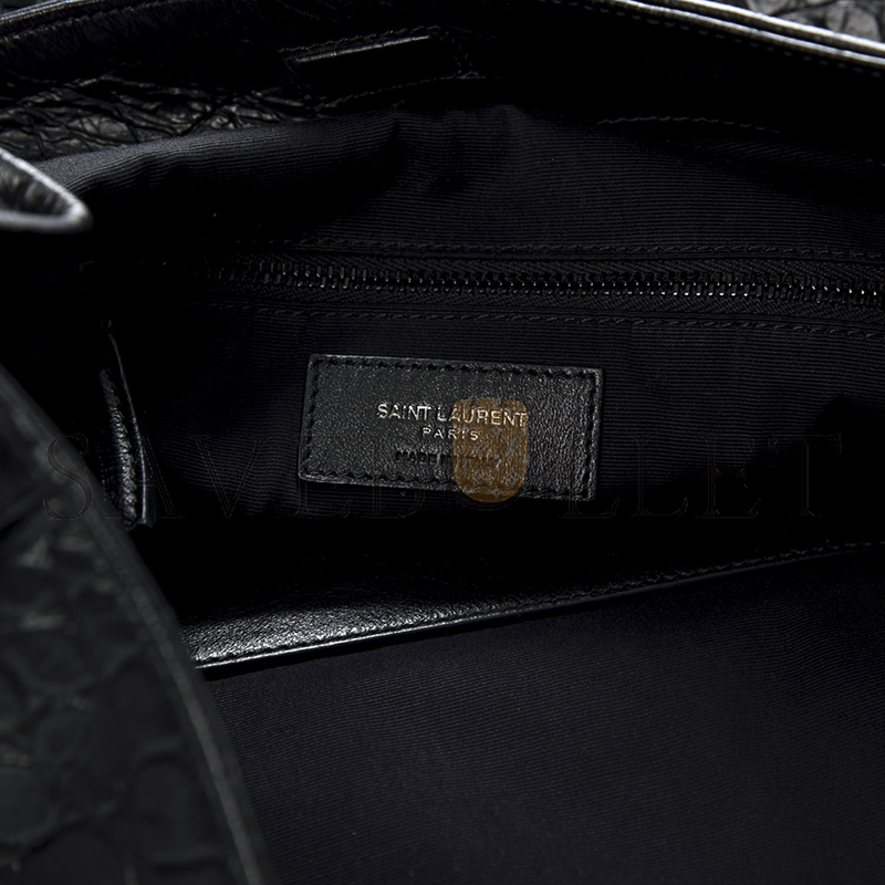 YSL LARGE NIKI SHOPPING BAG BLACK 201418F049073 (33*27*11.5cm)